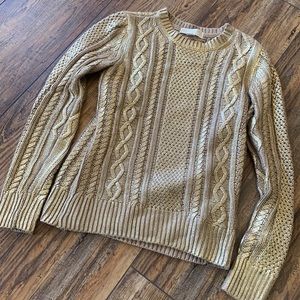 Michael Kors gold sweater